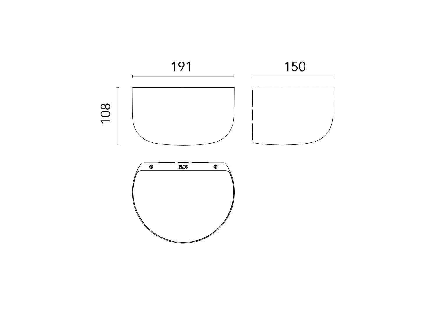Flos Bellhop Wall up